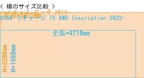 #ハイエース ロング 2019- + XC60 リチャージ T6 AWD Inscription 2022-